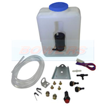 Universal 12v Windscreen Washer Bottle, Pump & Jet Kit
